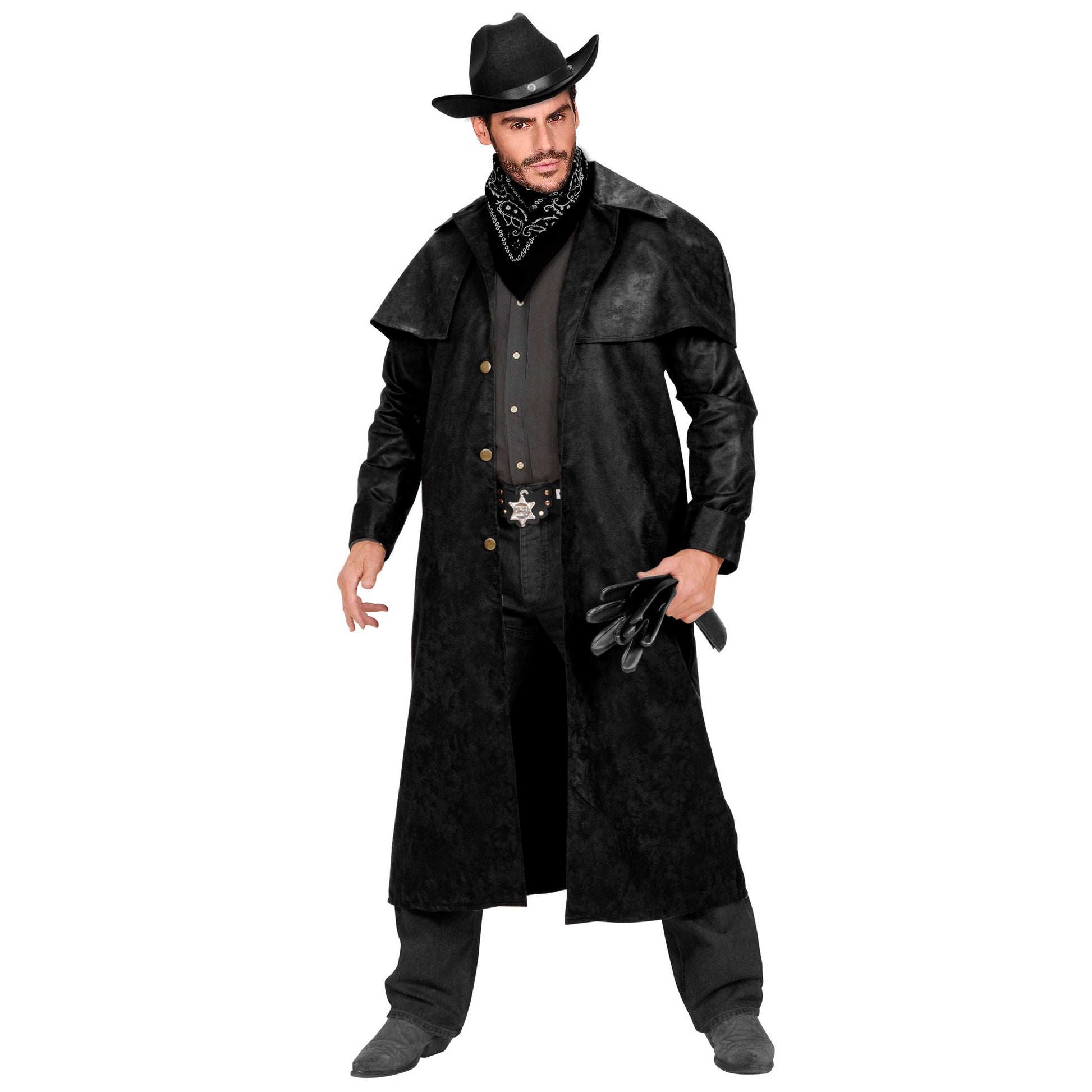 "COWBOY" (Duster Mantel) – Vorderansicht
