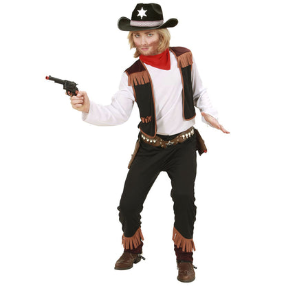 "COWBOY" (Hemd mit Weste, Hose, Halstuch) – Detailansicht