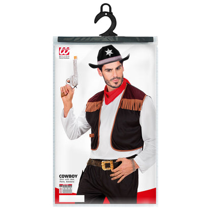 "COWBOY" (Hemd mit Weste, Hose, Kopftuch) – Ansicht 3