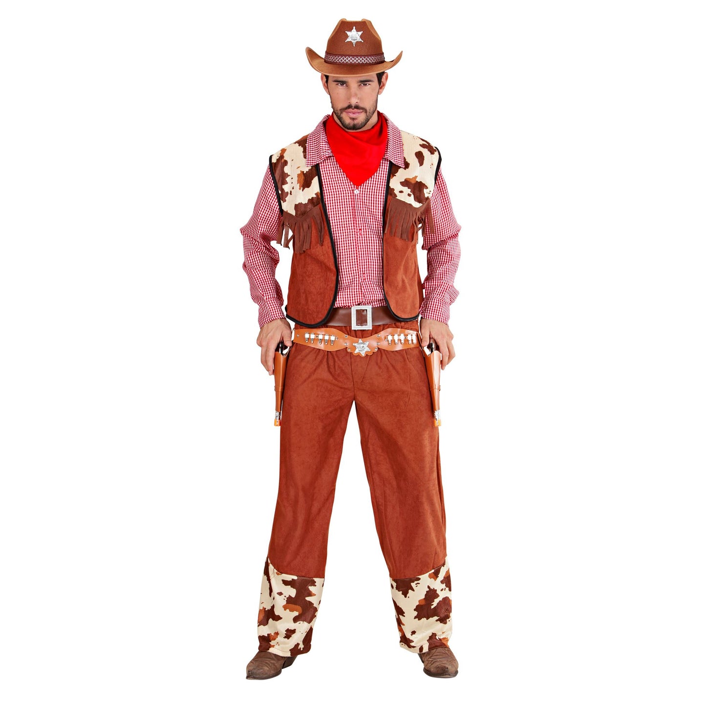 "COWBOY" (Hemd, Weste, Hose, Gürtel, Bandana) – Ansicht 4