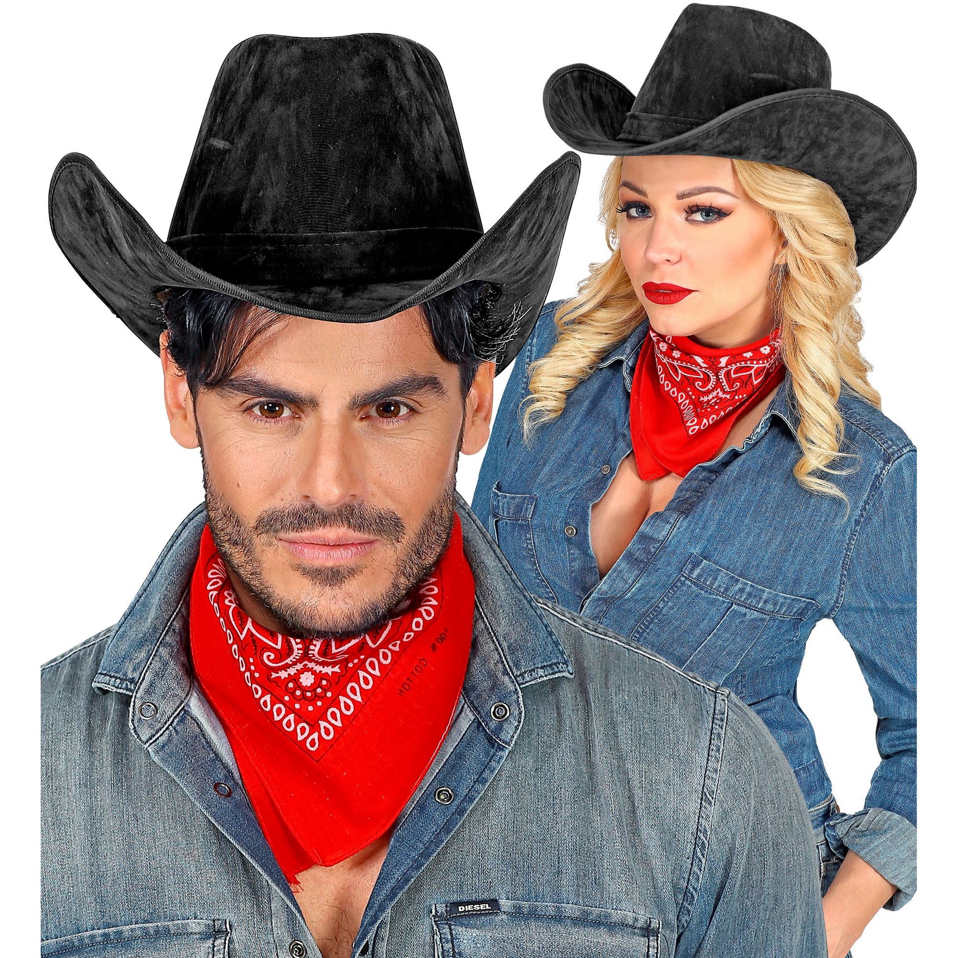 "COWBOY HUT" Wildlederoptik – Ansicht 3
