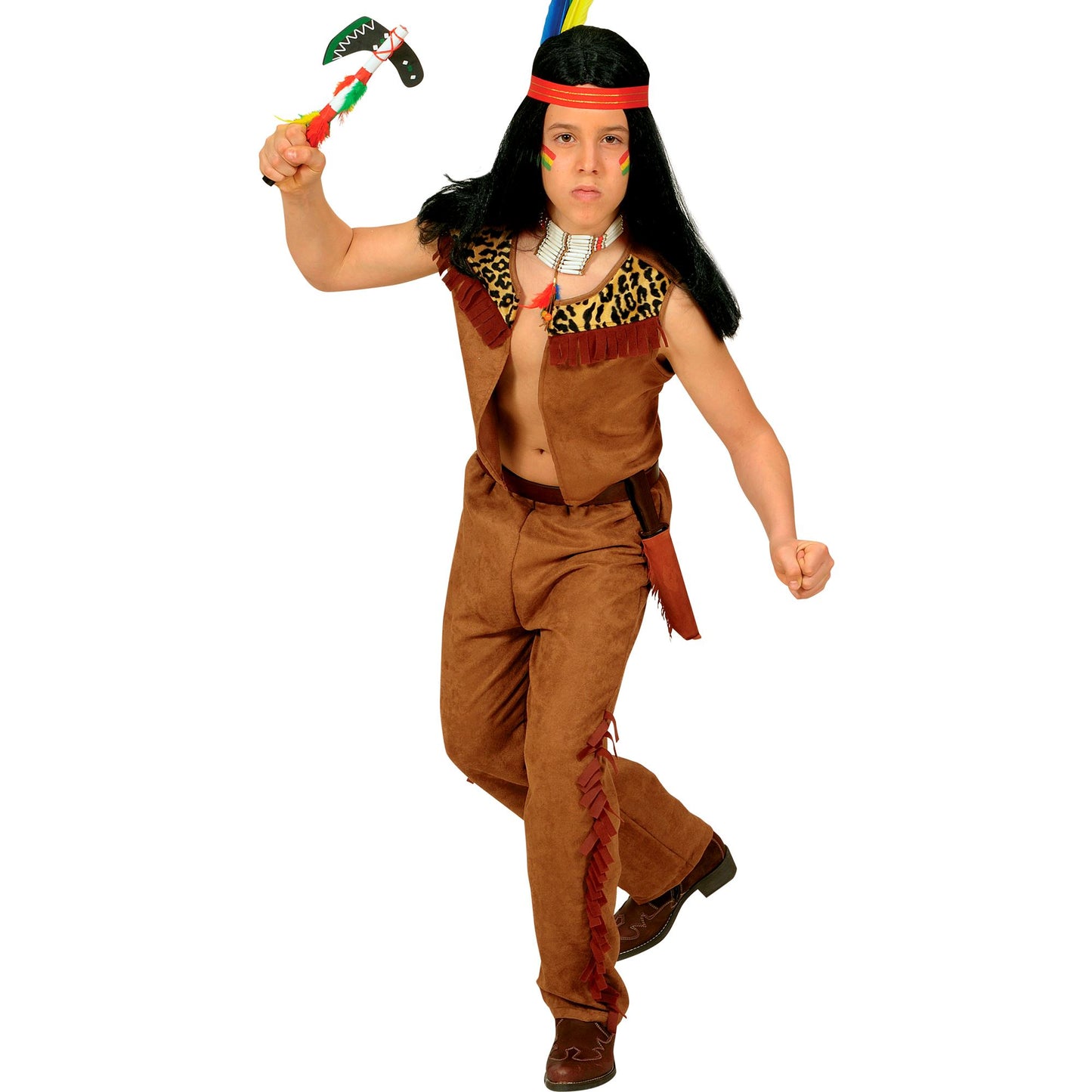 "COWBOY / INDIANER" (Weste, Hose) – Ansicht 3