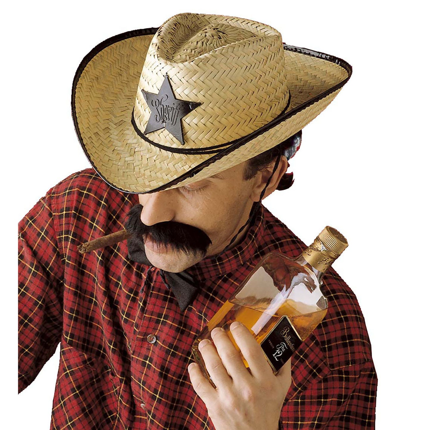 "COWBOY STROHHUT" – Detailansicht