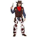 "COWBOY" (Weste, Chaps, Hut, Bandana) – Vorderansicht