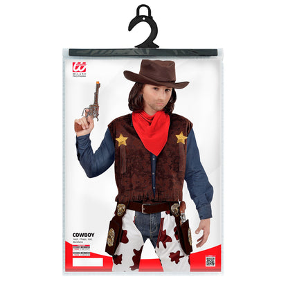 "COWBOY" (Weste, Chaps, Hut, Bandana) – Ansicht 4