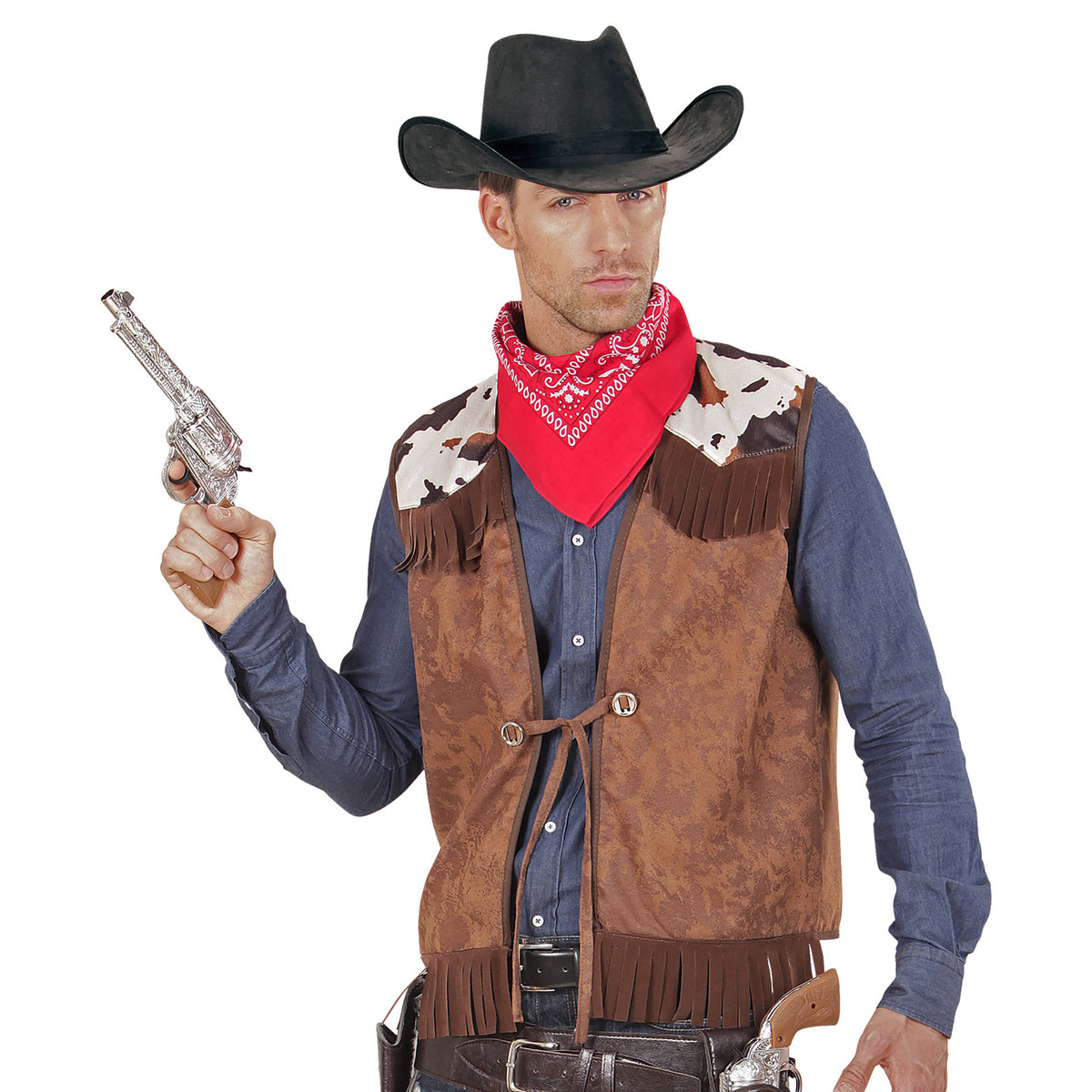 "COWBOY" (Weste) – Detailansicht