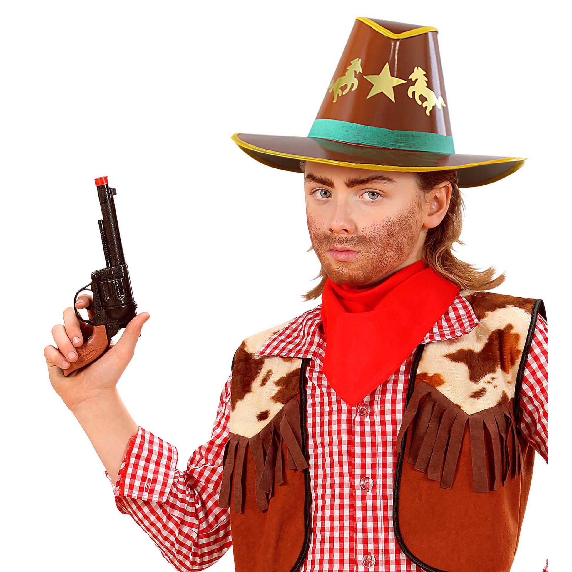 "COWBOYHUT AUS PAPPE" Kindergröße – Ansicht 3