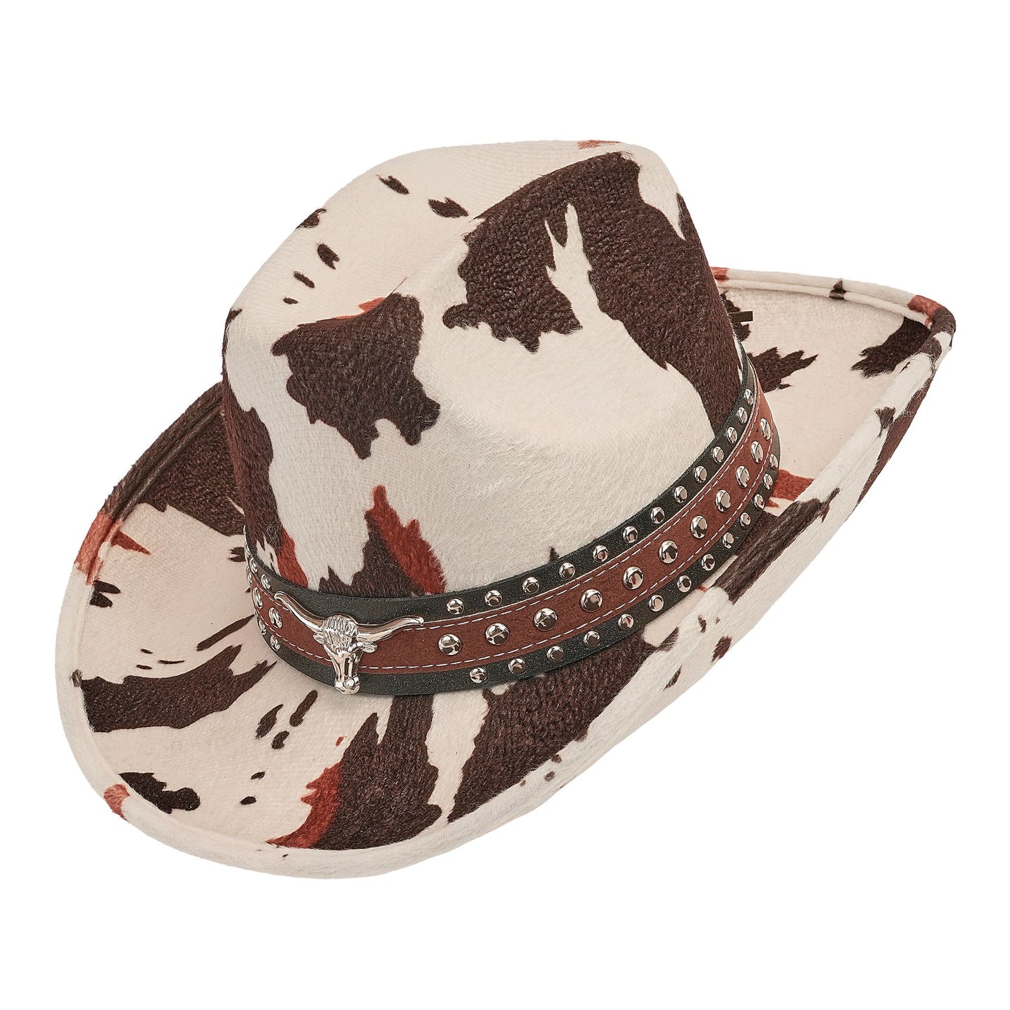 "COWBOYHUT MONTANA KUHMUSTER" – Vorderansicht