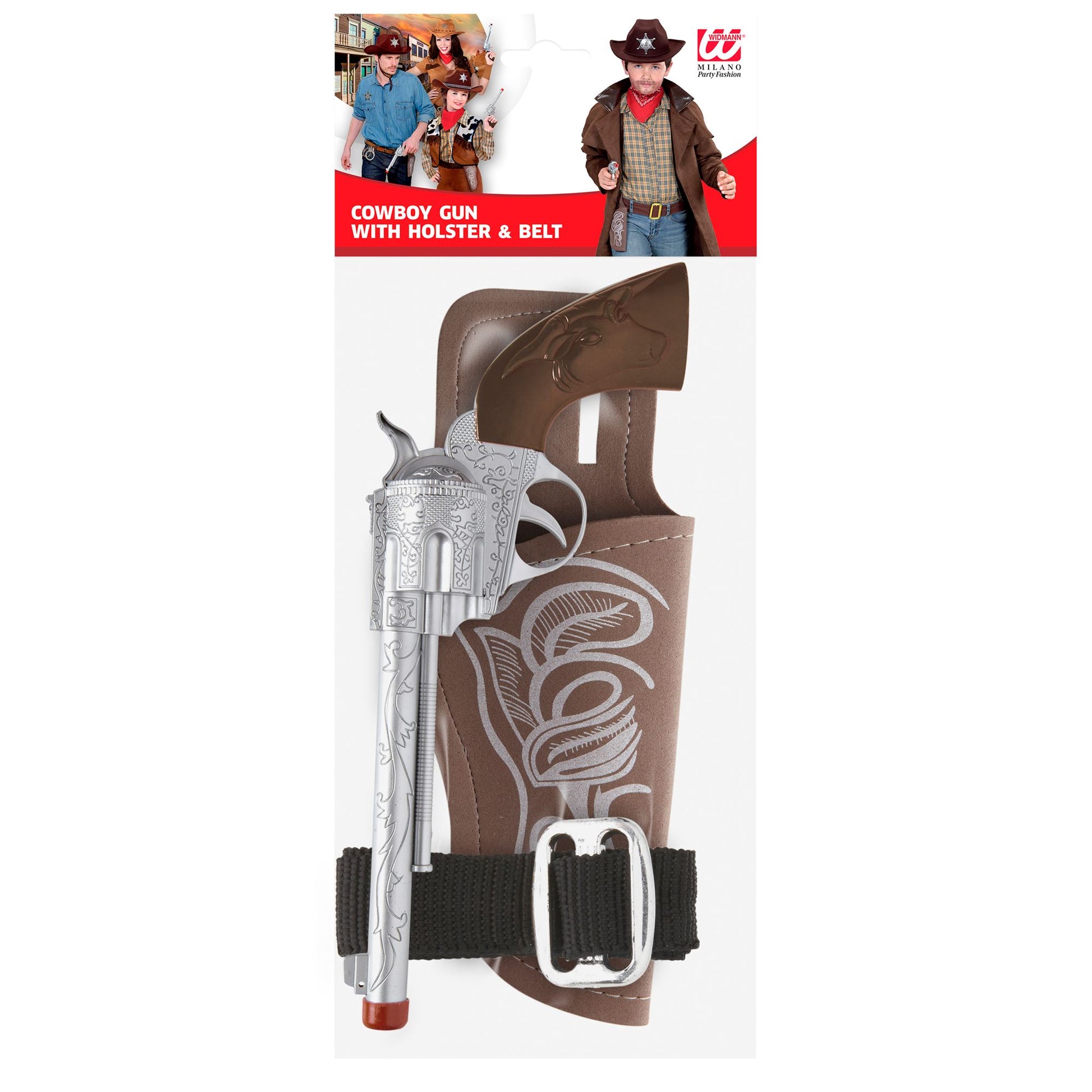 "COWBOYPISTOLEN MIT HALFTER UND GÜRTEL" 28 cm – Ansicht 3