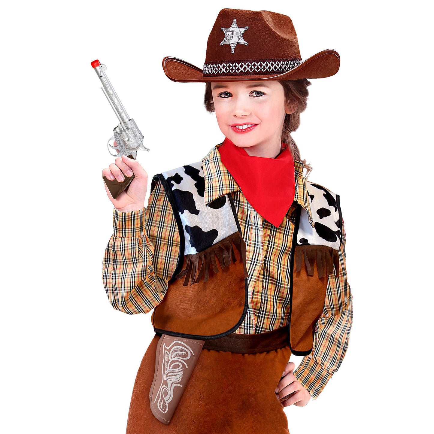 "COWBOYPISTOLEN MIT HALFTER UND GÜRTEL" 28 cm – Ansicht 5