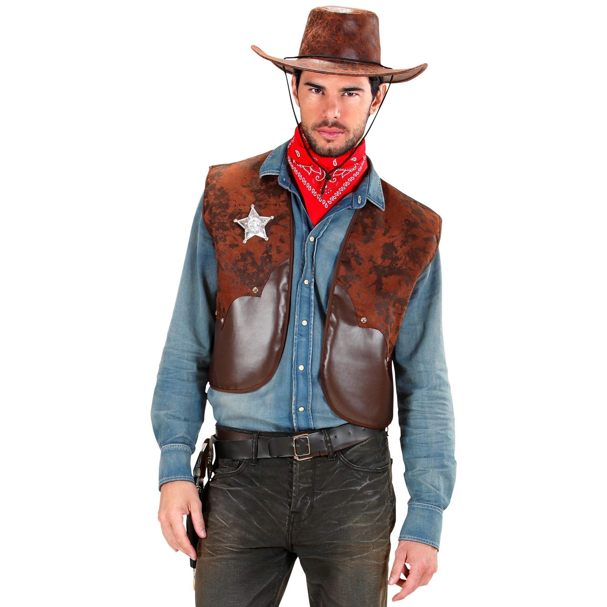 "COWBOYWESTE" – Detailansicht