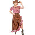 "COWGIRL" (Bluse, Rock, Gürtel) – Vorderansicht