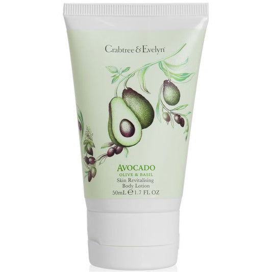 Crabtree & Evelyn Crabtree & Evelyn, Avocado Olive & Basil, Revitalisierung, Körperlotion, 50 ml Regular