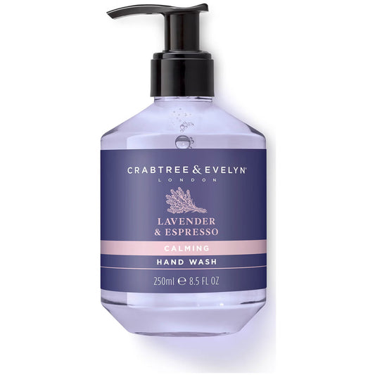 Crabtree & Evelyn Crabtree & Evelyn, Lavender & Espresso, Beruhigend, Flüssigseife, Für Hände, 250 ml Regular