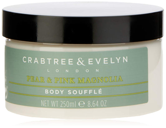 Crabtree & Evelyn Crabtree & Evelyn, Pear & Pink Magnolia, Hydratisierend, Körpersoufflé, 250 g Regular
