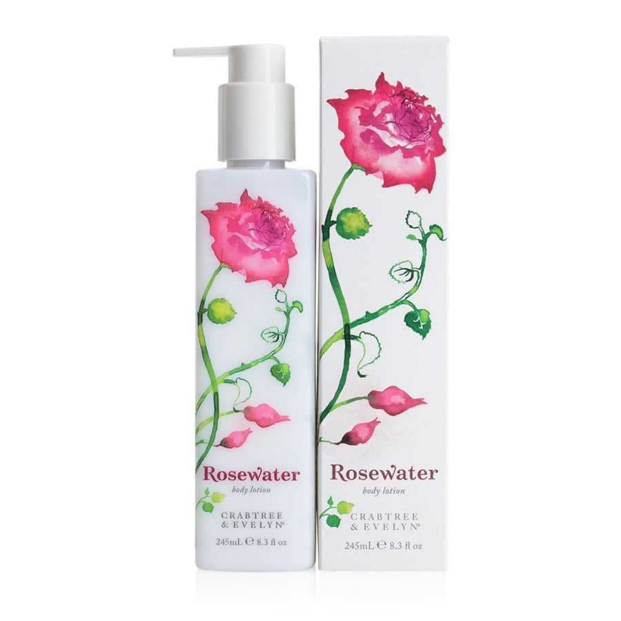 Crabtree & Evelyn Crabtree & Evelyn, Rosewater, Feuchtigkeitsspendend, Körperlotion, 245 ml Regular