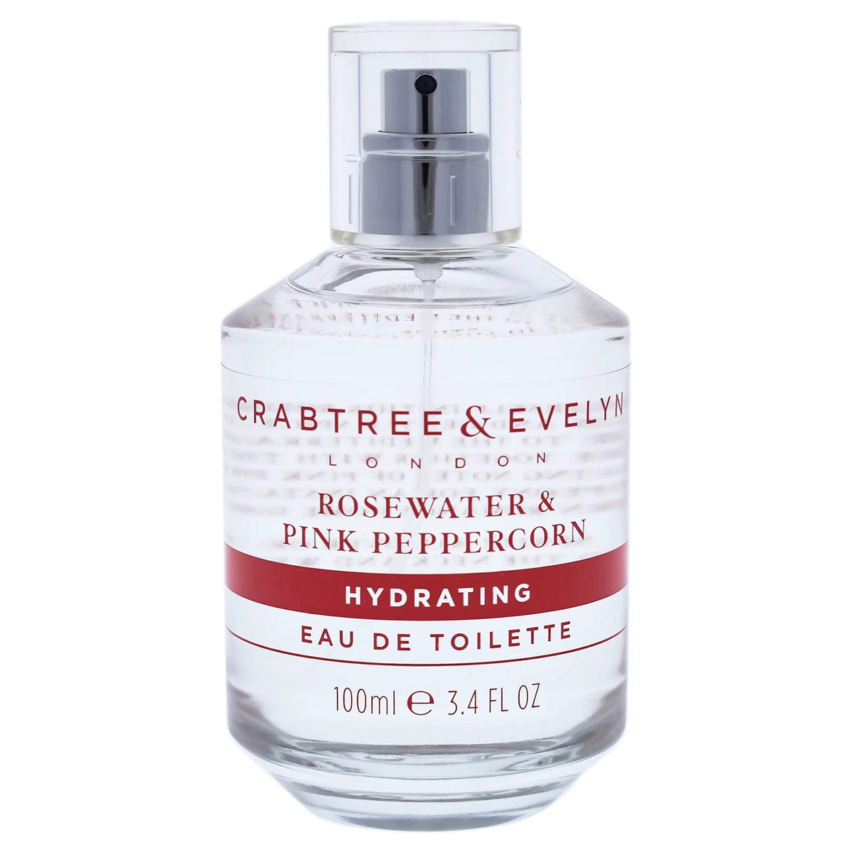 Crabtree & Evelyn, Rosewater & Pink Peppercorn, Eau de Toilette, Für Frauen, 100 ml