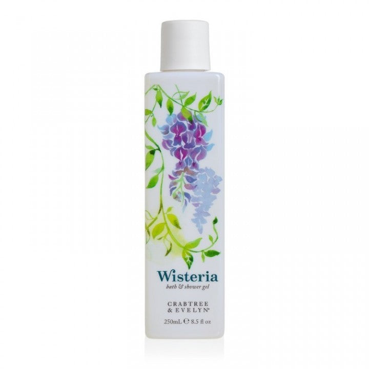 Crabtree & Evelyn Crabtree & Evelyn, Wisteria, Reinigung, Duschgel, Für alle Hauttypen, 250 ml Regular