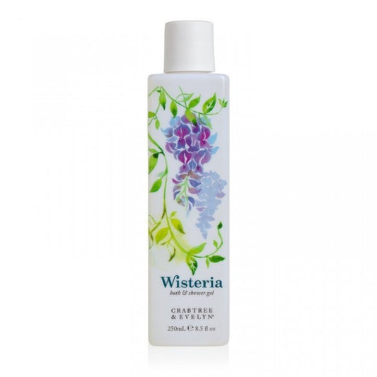 Crabtree & Evelyn Crabtree & Evelyn, Wisteria, Reinigung, Duschgel, Für alle Hauttypen, 250 ml Regular