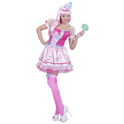 "CUPCAKE GIRL" (Kleid, Minihut) – Detailansicht