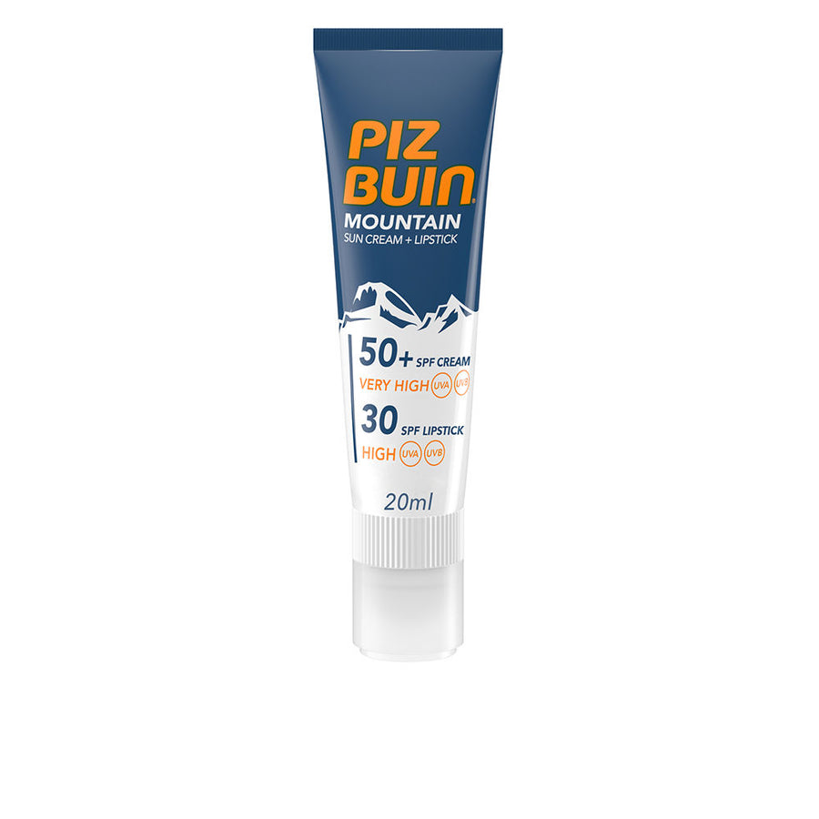 PIZ BUIN MOUNTAIN SPF50+ suncream 20 ml + lipstick F20 2.3 ml