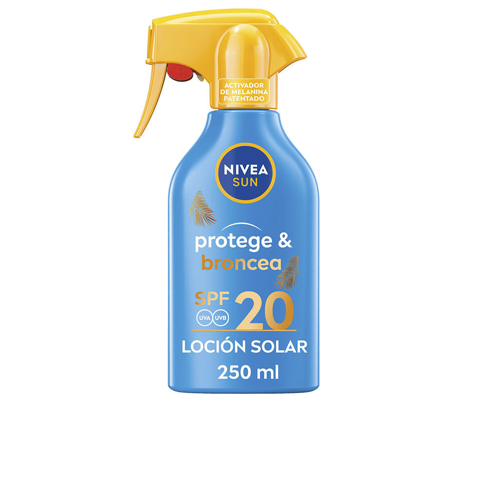 SUN PROTECTS &amp; BRONZE sun lotion spray SPF20 250 ml