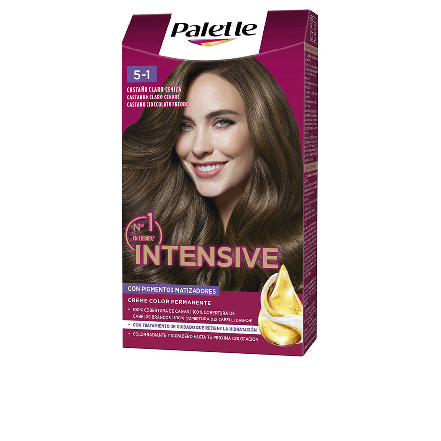 PALETTE INTENSIVE dye #5.1-light ash brown 1 unit