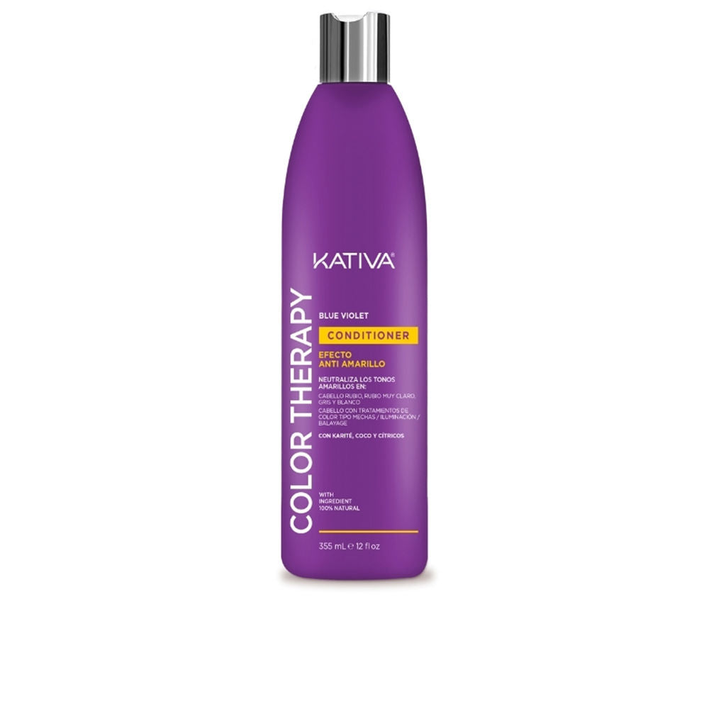 Kativa Color Therapy Blue Violet Conditioner gegen Gelbstich 355 ml