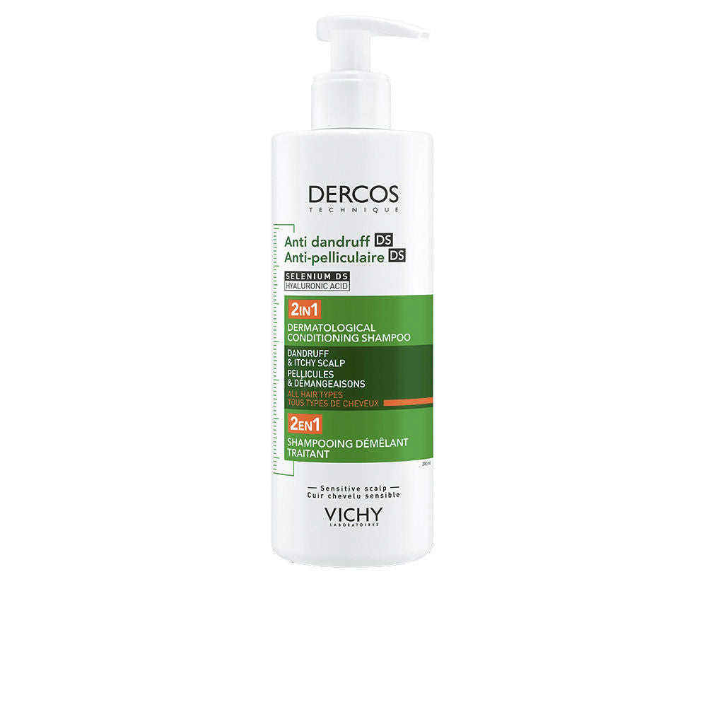 DERCOS DS 2-in-1 anti-dandruff shampoo and conditioner for all hair types 390 ml