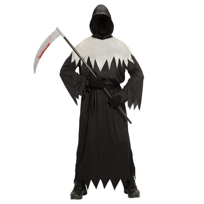 "DAEMON" (Robe mit Kapuze und Maske unsichtbares Gesicht, Gürtel) – Detailansicht