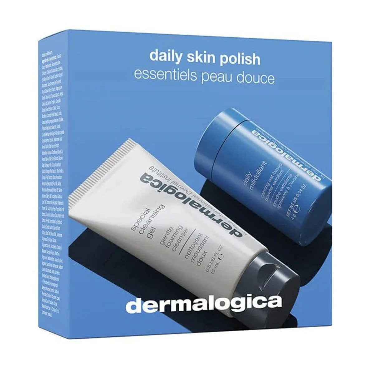 Daily Skin Polish Kit Set Dermalogica: Daily Milkfoliant, Exfoliating, Exfoliating Powder, 4 g + Special, Cleansing Gel, For Face, 15 ml
