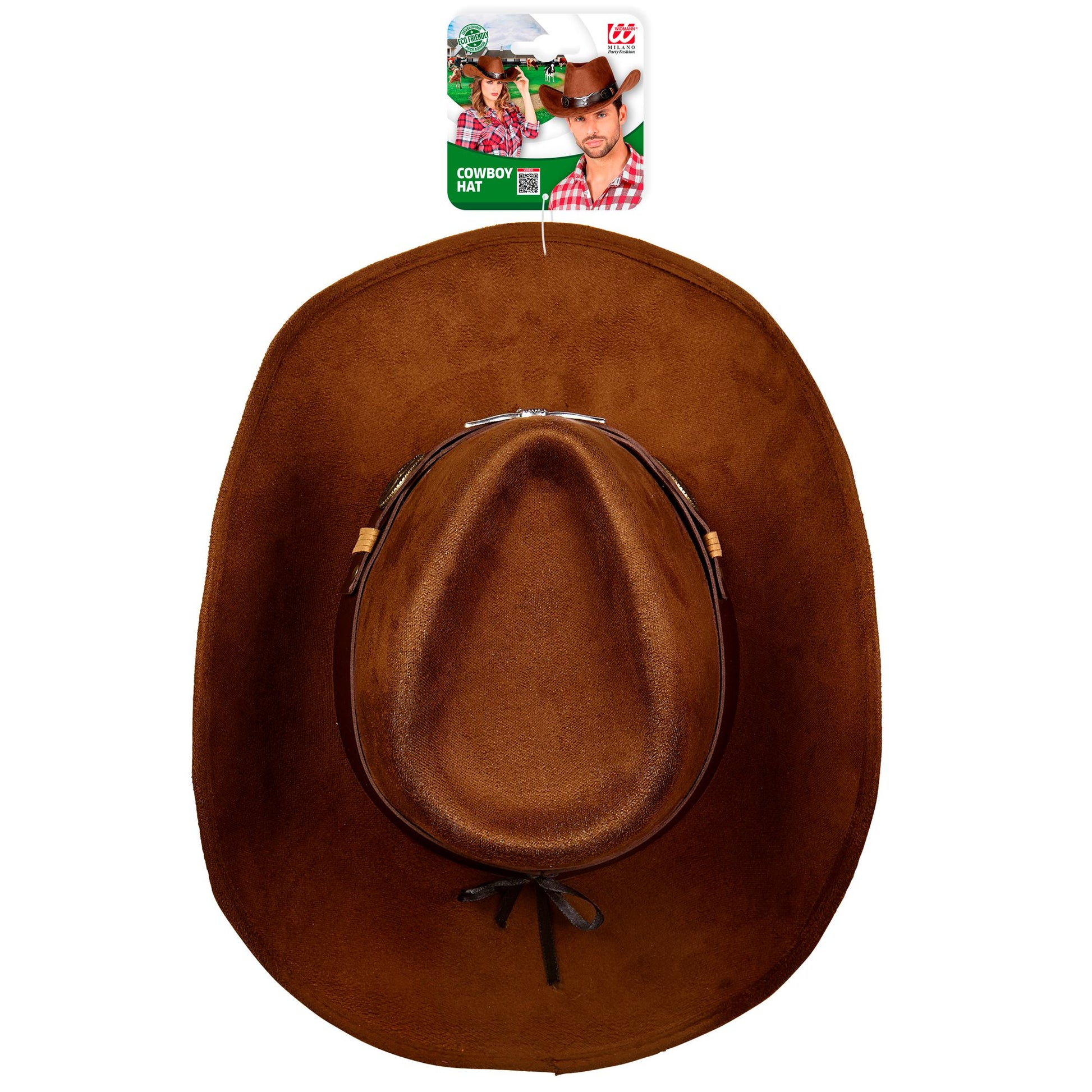 "DALLAS COWBOY HUT" Wildlederoptik – Detailansicht