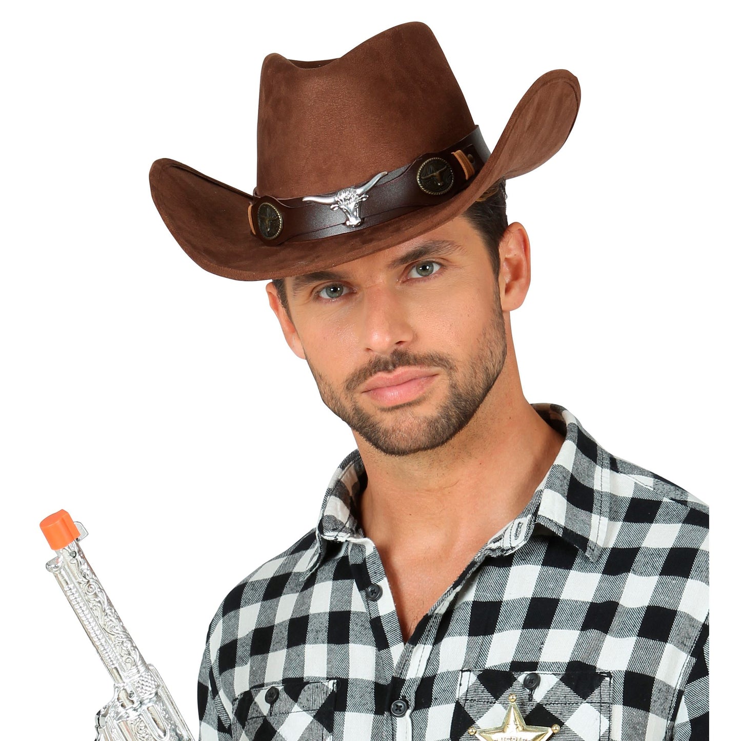 "DALLAS COWBOY HUT" Wildlederoptik – Ansicht 6