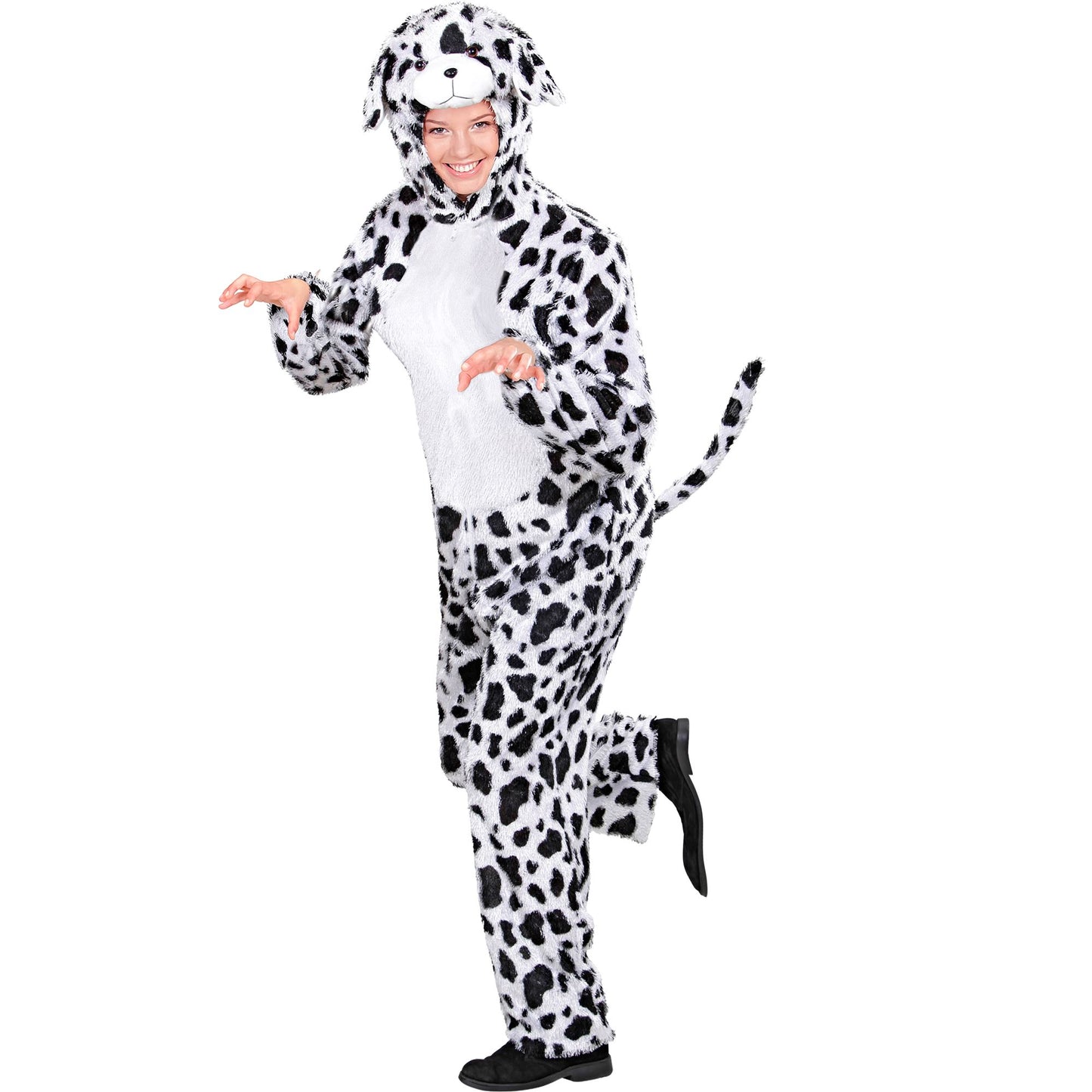 "DALMATINER FUNNY" (Overall mit Kapuze) – Detailansicht