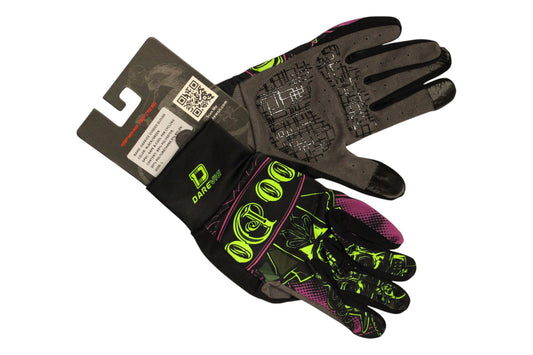 Darevie Darevie, Darevie, Zum Radfahren, Synthetikhandschuhe, Schwarz/Grün, DVG003, Unisex Regular