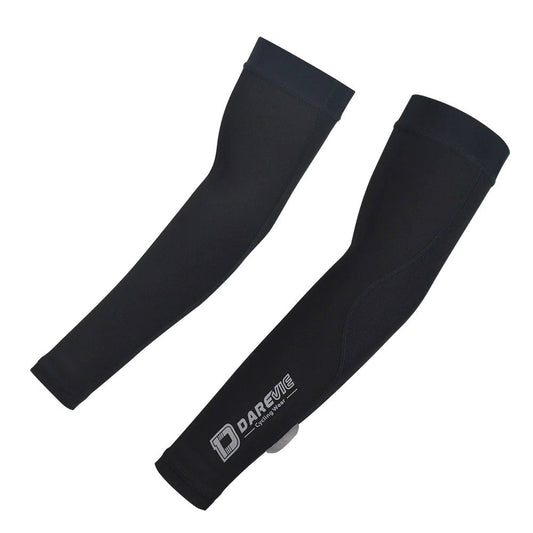 Darevie Darevie, Zum Radfahren, Darevie, Sport Frauen synthetischer Armwärmer, DVA006, Schwarz Regular