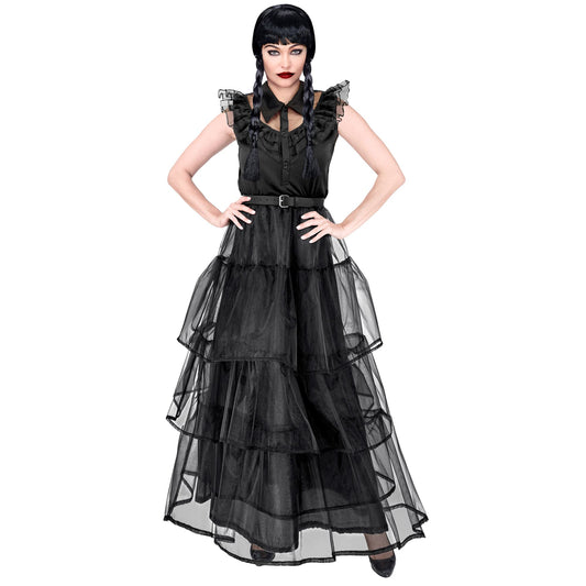 "DARK GIRL" (Kleid, Gürtel) – Vorderansicht