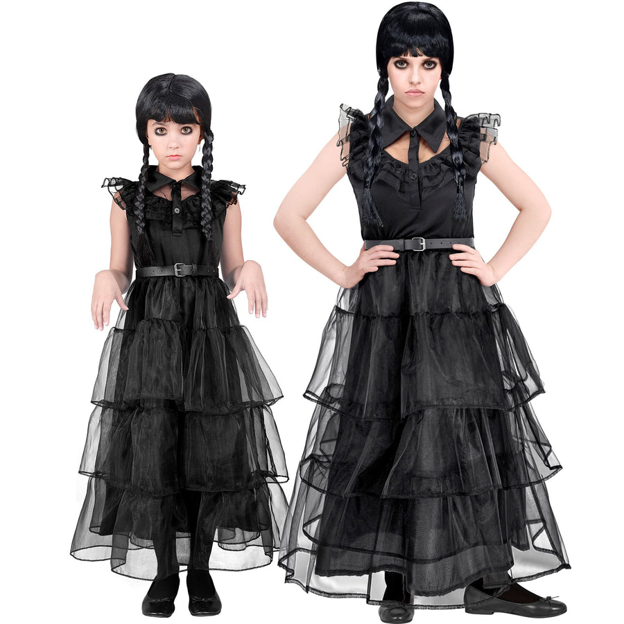 "DARK GIRL" (Kleid, Gürtel) – Vorderansicht