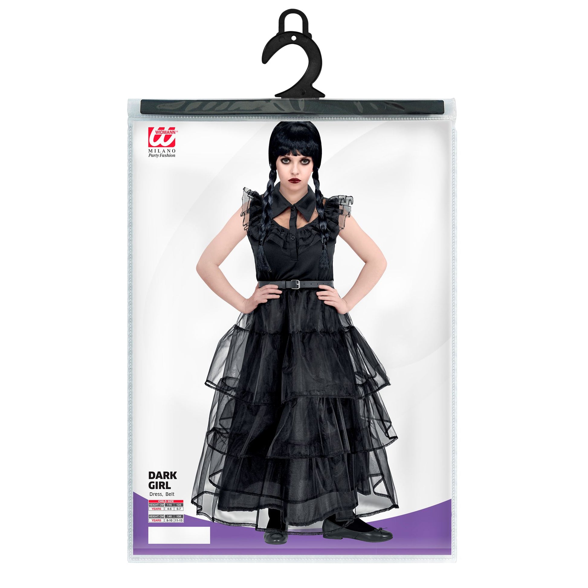 "DARK GIRL" (Kleid, Gürtel) – Ansicht 5