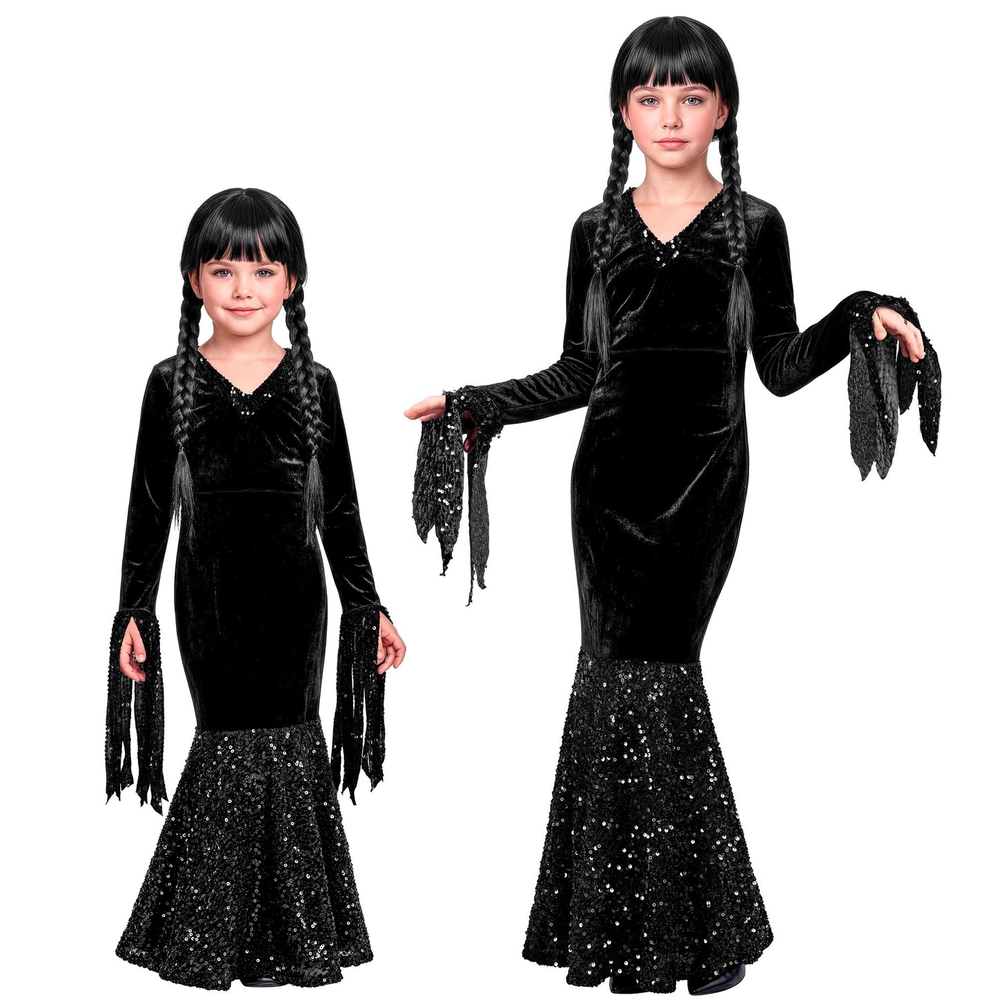 "DARK GIRL" (Kleid) – Vorderansicht