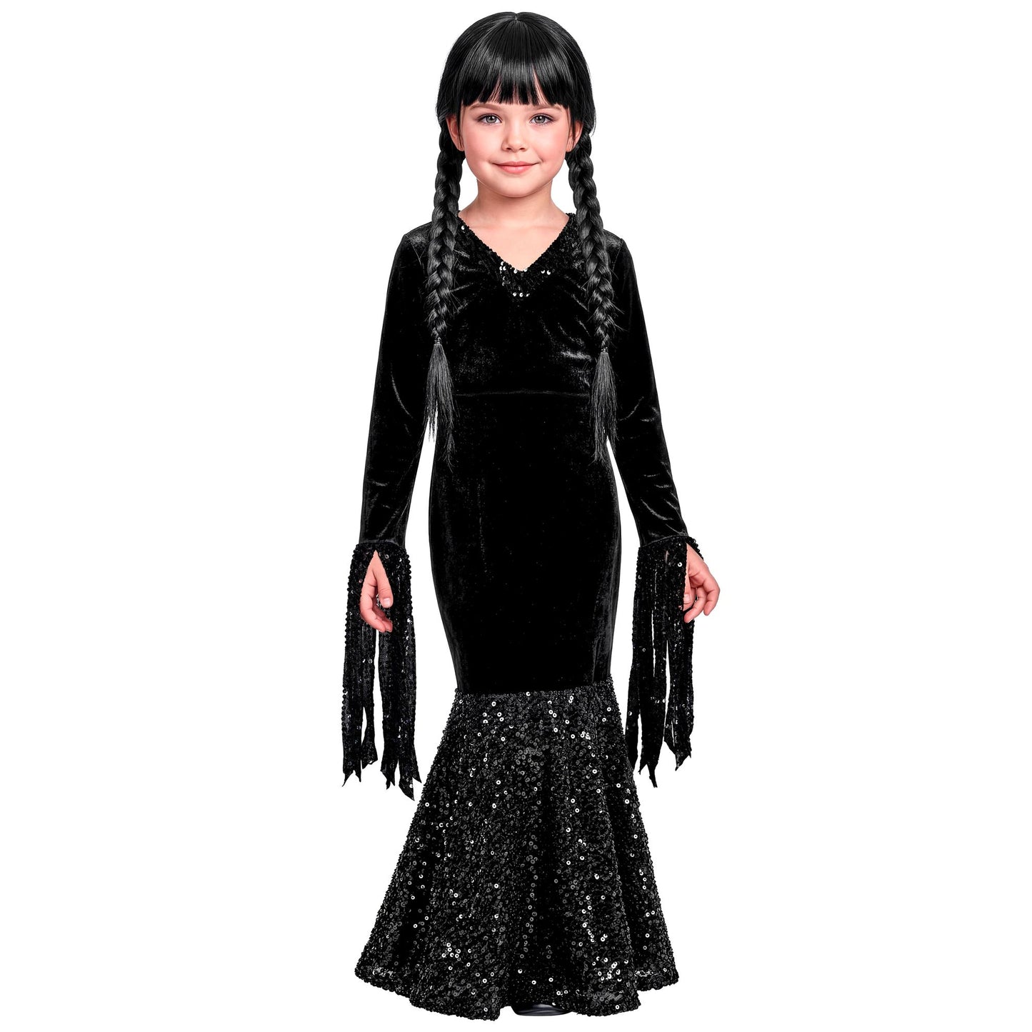 "DARK GIRL" (Kleid) – Detailansicht