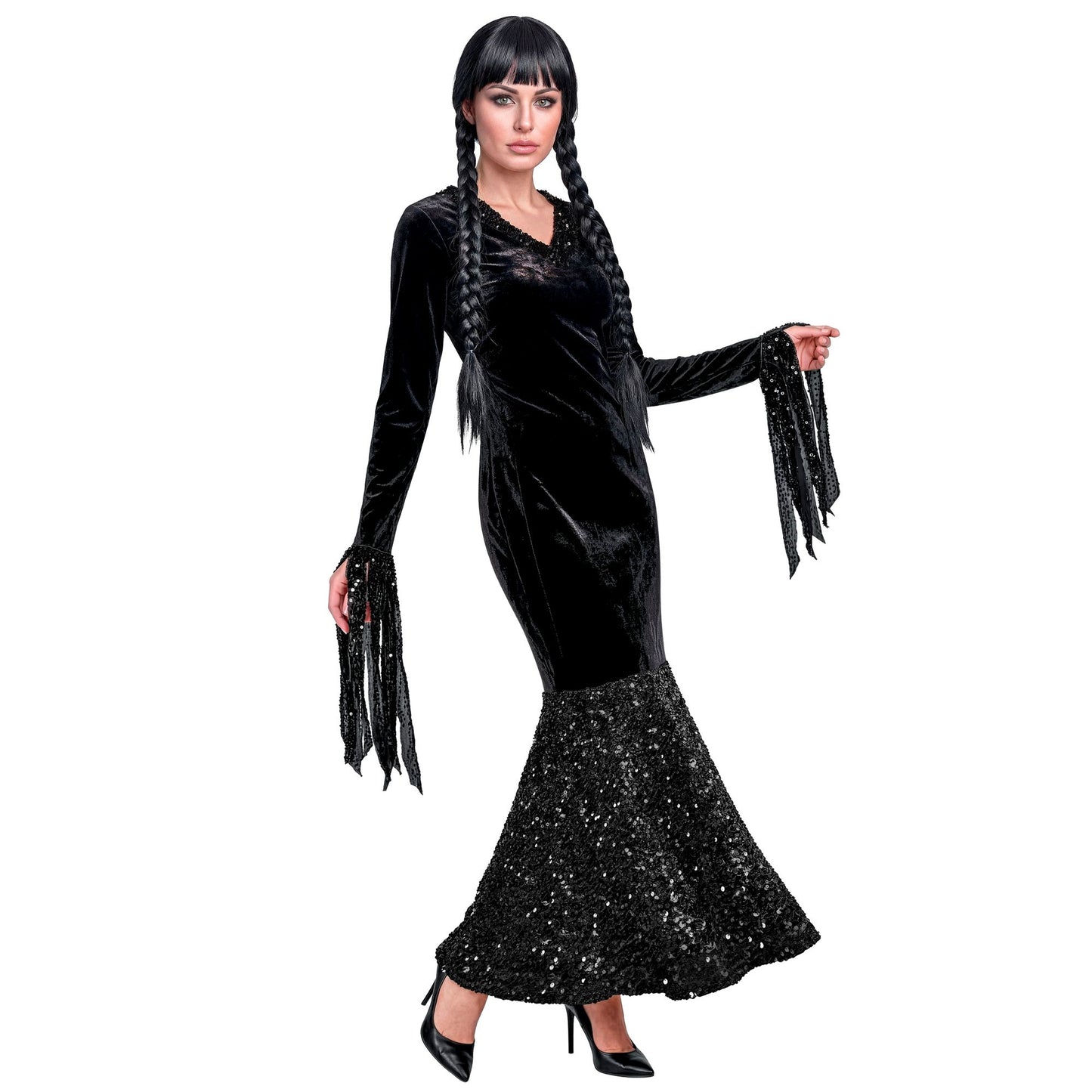 "DARK GIRL" (Kleid) – Vorderansicht