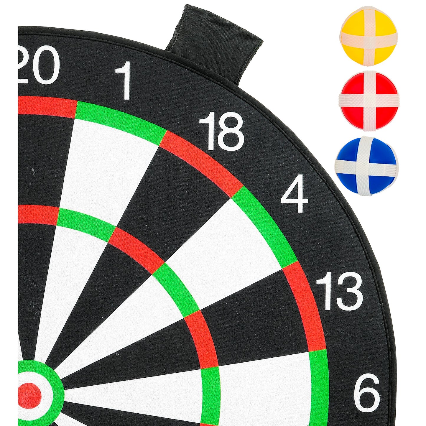 "DARTBOARD" (Kostüm, 3 Klettbälle) – Ansicht 3