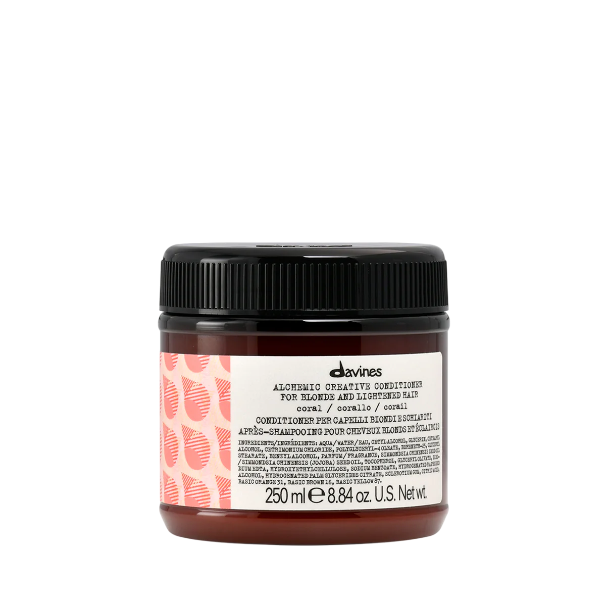 Davines, Alchemic, Haarfarben-Conditioner, Coral, Steigert die Farbintensität, 250 ml