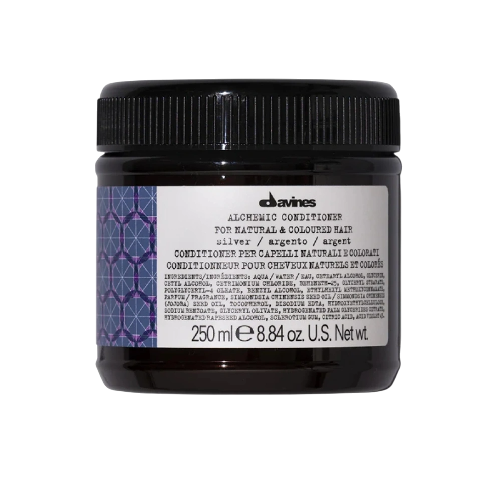 Davines Davines, Alchemic, Haarfarben-Conditioner, Silver, Steigert die Farbintensität, 250 ml Regular