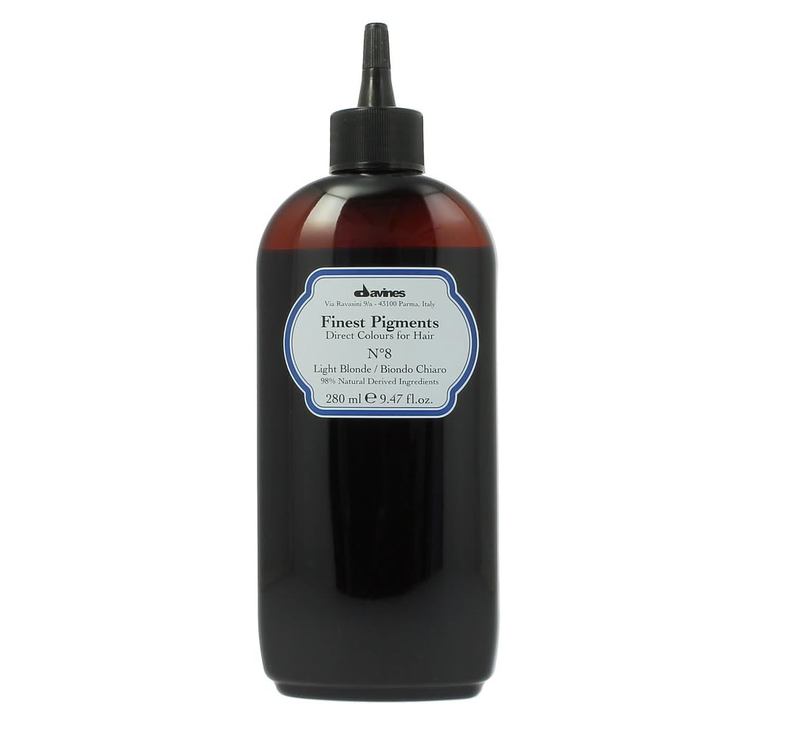 Davines Davines, Finest Gloss, Natürliche Inhaltsstoffe, Haarfarbenpigment, N.8 Light Blonde, 280 ml Regular