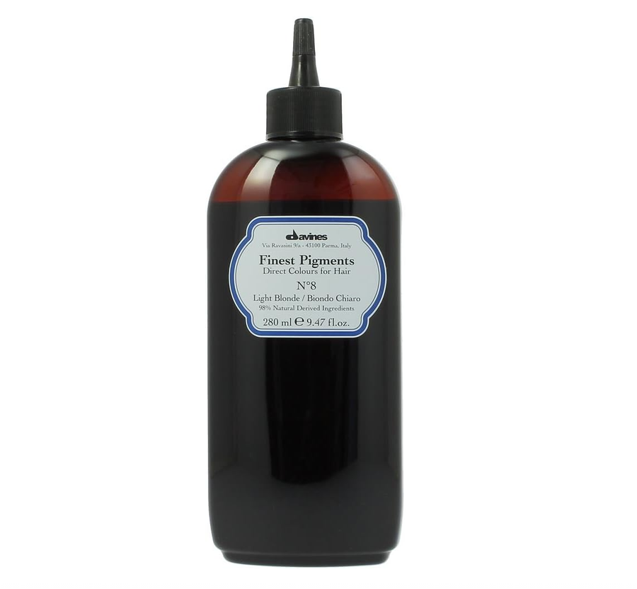 Davines Davines, Finest Gloss, Natürliche Inhaltsstoffe, Haarfarbenpigment, N.8 Light Blonde, 280 ml Regular