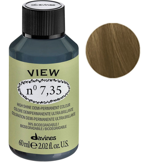 Davines Davines, View, Demi-permanente Haarfarbe, 7.35 , 60 ml Regular