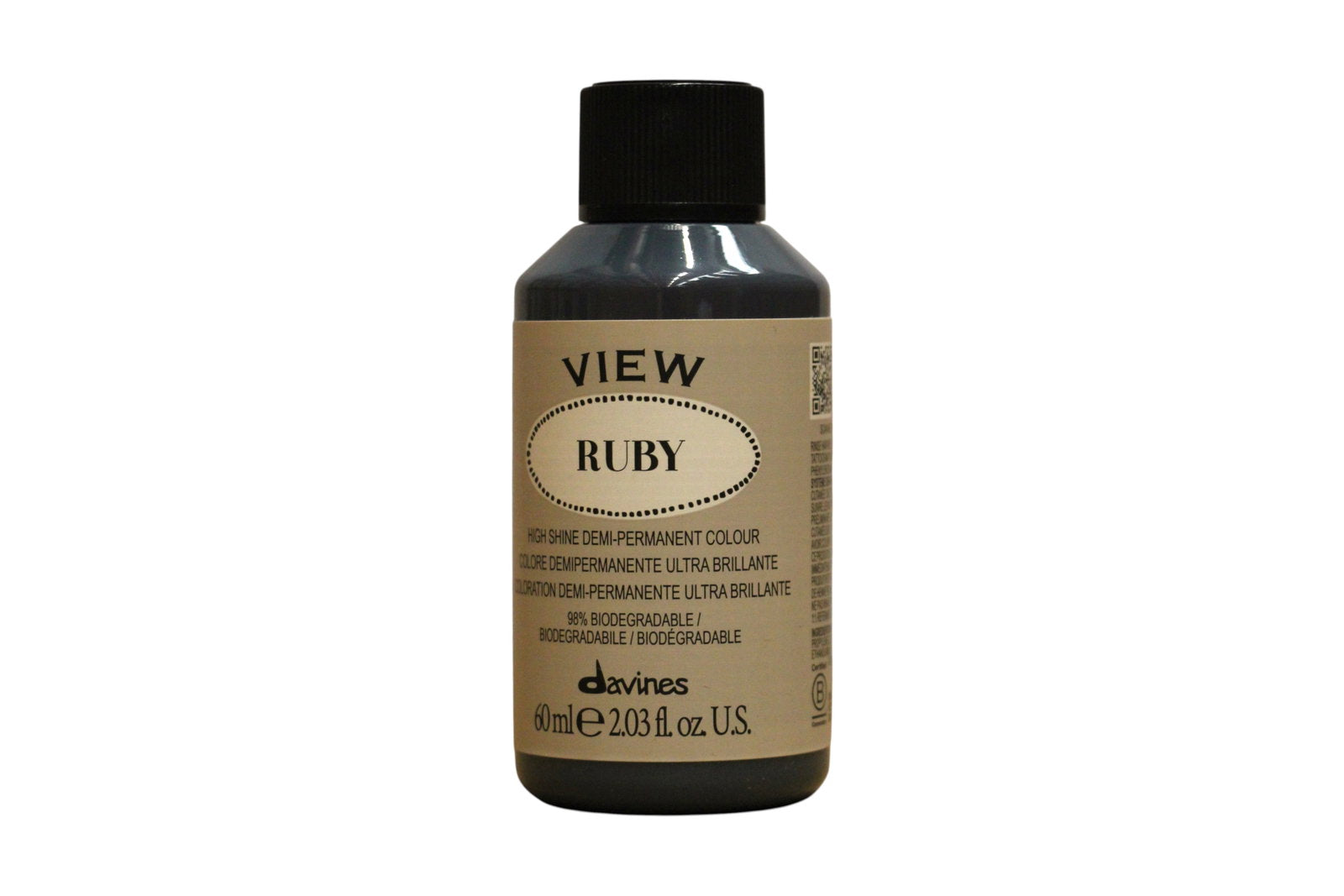 Davines Davines, View, Demi-permanente Haarfarbe, Ruby, 60 ml Regular