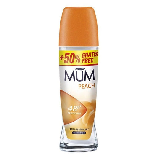 MUM MUM Peach Melocotón Deodorant Roll-On 75 ml Kosmetik